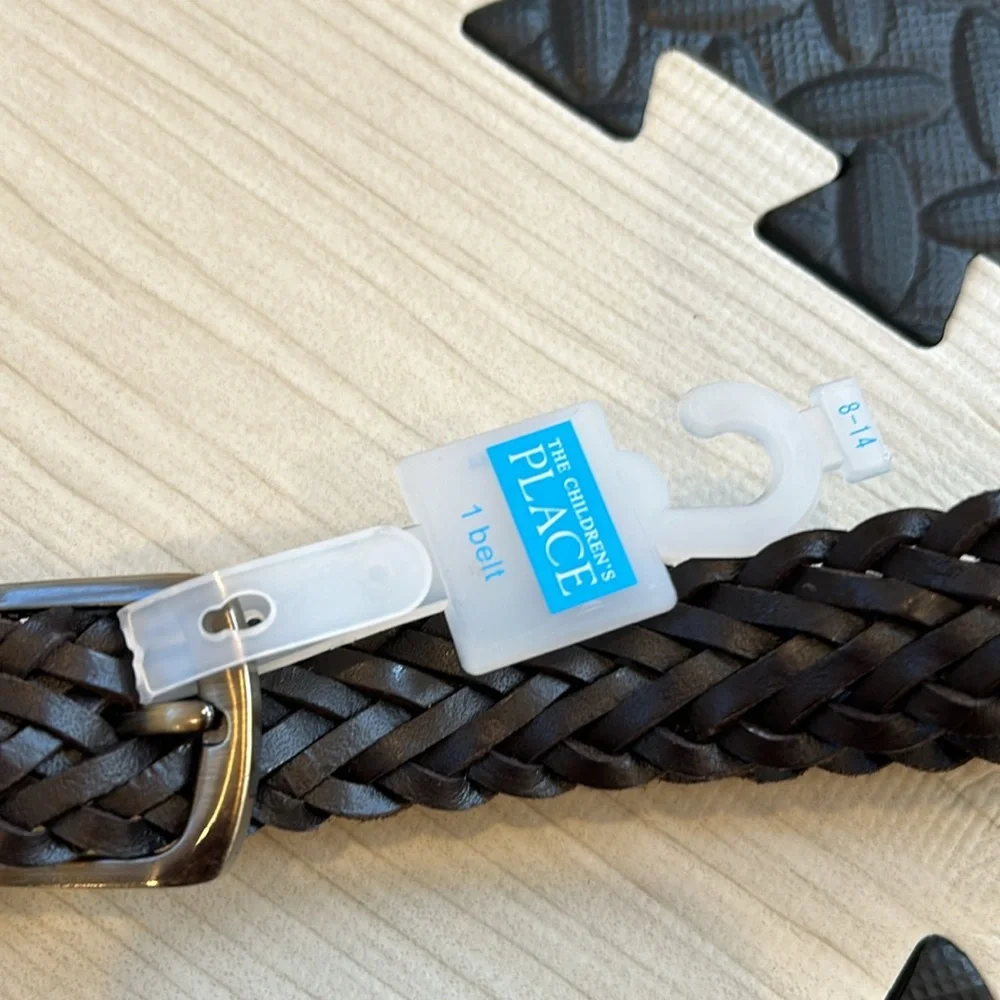 The Children's Place Boys' Braided Belt size 8-14 NWT